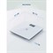 Напольные весы TITAN electronics Bathroom Scales White - фото 16895206
