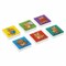 Магниты квадратные стеклянные 35 мм для досок магнитно-маркерных, НАБОР 6 шт., "Кот-энтузиаст" BRAUBERG KIDS, блистер, 272514 - фото 16900664
