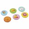 Магниты стеклянные 35 мм для досок магнитно-маркерных НАБОР 6 шт., "3D Street Food" BRAUBERG KIDS, круглые, блистер, 272515 - фото 16900665