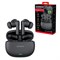 Наушники беспроводные TWS внутриканальные, гибридное шумоподавление ANC + ENC, SONNEN PREMIUM EP-BH33B, Bluetooth 5.3, черные, 514123 - фото 16900734