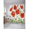 Шторка-занавеска для ванной JoyArty Маковые насаждения - фото 16922511