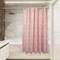 Штора для ванной Сантис peva pv-112 (абстракция розовая) 54 gsm 180x180 см - фото 16934016