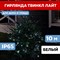 Гирлянда Neon-Night ТВИНКЛ 10м, черный ПВХ, 100LEDбелые - фото 16972520