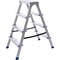 Оцинкованная двухсторонняя стремянка STAIRS OS204 - фото 16988866