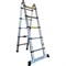 Двухсторонняя телескопическая лестница Алюмет DTLH 1.6 - фото 16993336