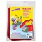 Набор для уроков труда ЮНЛАНДИЯ, клеенка ПВХ 40x69 см, фартук-накидка с рукавами, красный, 228356 - фото 17000837