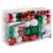 Шары ёлочные НАБОР 132 предмета "Red&Green", красный/зеленый/белый, пластик, ЗОЛОТАЯ СКАЗКА, 592180 - фото 17001142
