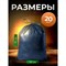 Мешки для мусора 70 л, синие, с ЗАВЯЗКАМИ, в рулоне 10 шт., ПВД, 60х78 см, 20 мкм, GRIFON, 101-184 - фото 17035403