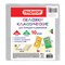 Обложки КОМПЛЕКТ 10 шт., для тетрадей и дневников, ПВХ, 100 мкм, 208х346 мм, 811819 - фото 17057864
