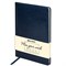 Еженедельник датированный 2026, БОЛЬШОЙ ФОРМАТ 210х297 мм, А4, BRAUBERG "Imperial", под кожу, синий, 117157 - фото 17072546