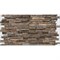 ПВХ панель Регул камень пластушка коричневая - фото 17090705