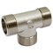 Резьбовой латунный тройник DOUBLE-LIN LL6135B (1") - фото 17115133