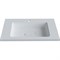 Прямоугольная полувстраиваемая раковина для ванной uperwood Modul_80 см - фото 17135198