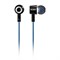 Наушники SVEN E-106, проводные, 1,2 м, вкладыши, черные с синим, SV-015398 - фото 17137721