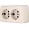 Двойная розетка LK Studio 813501 - фото 17166169