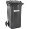 Большой пластмассовый контейнер для мусора EUROKRAFTpro 233137 - фото 17171812