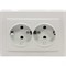 Встраиваемая двойная розетка Retic technolink Electric - фото 17176173