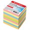 Блок для записей BRAUBERG непроклеенный, куб 9х9х9 см, цветной, 122341 - фото 17215431