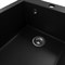 Кухонная мойка Teymi Helmi 50x42, черная матовая T120104 - фото 17250934