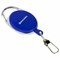 Держатель-рулетка для бейджей, 70 см, 2 карабина, синий, в блистере, BRAUBERG, 238239 - фото 17253452
