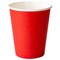 Стакан одноразовый бумажный 250/273 мл, D 80 мм, красный, КОМПЛЕКТ 1000 шт., холодное/горячее, WELDAY (ВЭЛДЭЙ), 702693 - фото 17253541
