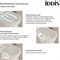 Приставной безободковый унитаз IDDIS Calipso Rimless - фото 17254664