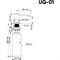 Дозатор для моющих средств Ulgran Quartz UQ-01_08 - фото 17259001