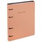 Тетрадь на кольцах А5, 175х215 мм, 120 л., под кожу, BRAUBERG VISTA, "Minimal", персиковый, 405214 - фото 17263003