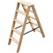 Деревянная двусторонняя стремянка Алюмет WDS3205 - фото 17321727