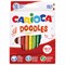 Фломастеры CARIOCA (Италия) "Doodles", 12 цветов, суперсмываемые, 42314 - фото 17345530