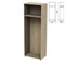 Шкаф (каркас) для одежды "Приоритет" (720х420х2000 мм), кронберг, К-935, К-935 кронберг - фото 17356209